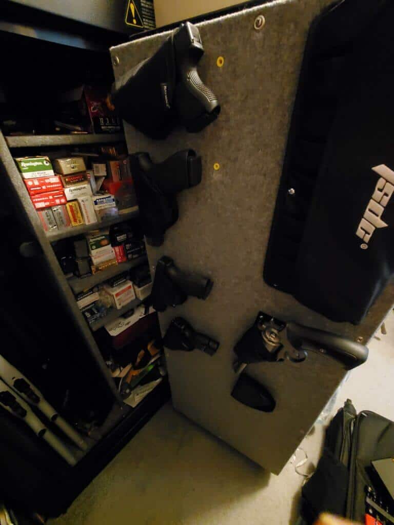 pistol holder for gun safes